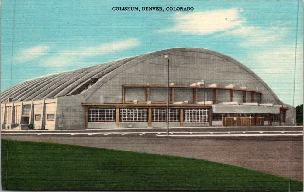 The Coliseum in Denver in Colorado Vintage Postcard SP17-26